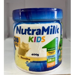 nutramilk kids lata 400g sabor baunilha
