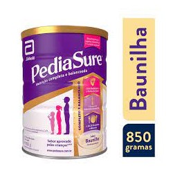PEDIASURE LATA  850G SABOR BAUNILHA