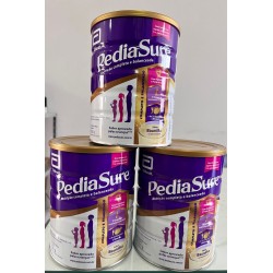 kit c/3 latas pediasure 850g cada sabor baunilha