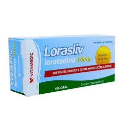 Lorasliv 10mg c/ 10 cps
