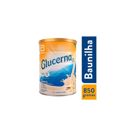 Glucerma lata 850g sabor Baunilha