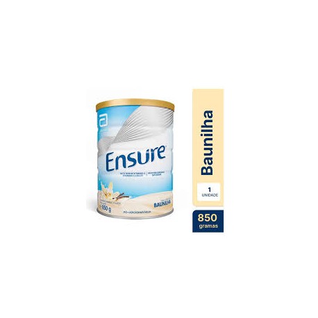 Ensure lata 850g sabor Baunilha 