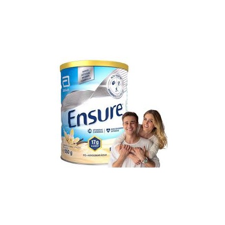 Kit c/ 2 latas de Ensure de 850g cada sabor Baunilha